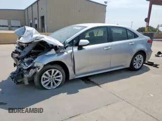 ✅ 2023 Toyota Corolla Hybrid LE • VIN: JTDBCMFE4P3019489 • Lot: 70903095. Listed on Copart with 43,038 mi. Free auction sales archive from the USA and detailed vehicle history report at DreamBid. Image 1.