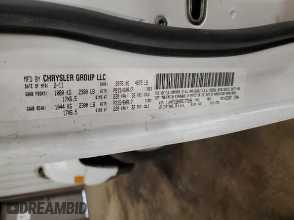 ✅ 2011 Jeep Patriot Latitude • VIN: 1J4NF1GB4BD177206 • Lot: 87052955. Wystawiony na Copart z przebiegiem 174 298 mil. Bezpłatny archiwum sprzedaży aukcyjnych z USA i szczegółowy raport historii pojazdu na DreamBid. Zdjęcie 13.