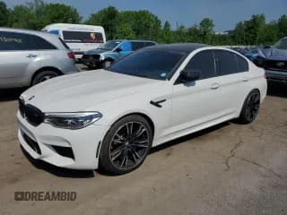 ✅ 2019 BMW M5 • VIN: WBSJF0C55KB448583 • Lot: 59758425. Listed on Copart with 49,242 mi. Free auction sales archive from the USA and detailed vehicle history report at DreamBid. Image 1.