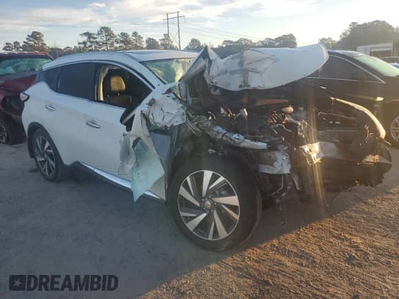 2015 Nissan Murano Platinum with VIN 5N1AZ2MG2FN264373, listed as a Copart auction lot 89899385 with Not provided miles and Salvage title. Bid and sale history available at DreamBid. Image 4.