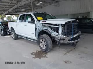 ✅ 2024 Ram 2500 Laramie • VIN: 3C6UR5FL6RG103462 • Lot: 42769400. Listed on IAAI with 15,252 mi. Free auction sales archive from the USA and detailed vehicle history report at DreamBid. Image 1.