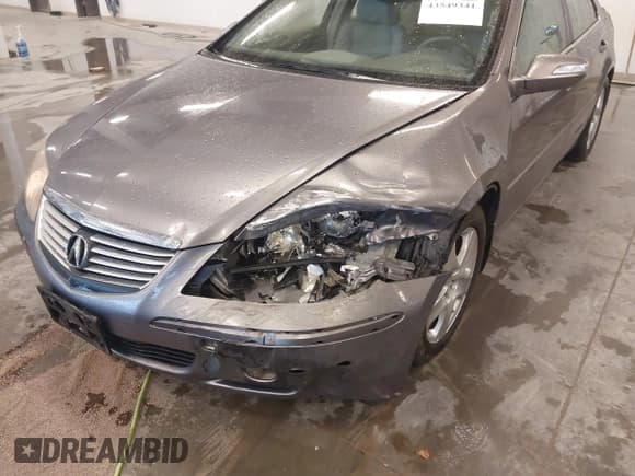 ✅ 2006 Acura RL • VIN: JH4KB16516C006973 • Lot: 43549341. Listed on IAAI with 204,315 mi. Free auction sales archive from the USA and detailed vehicle history report at DreamBid. Image 6.