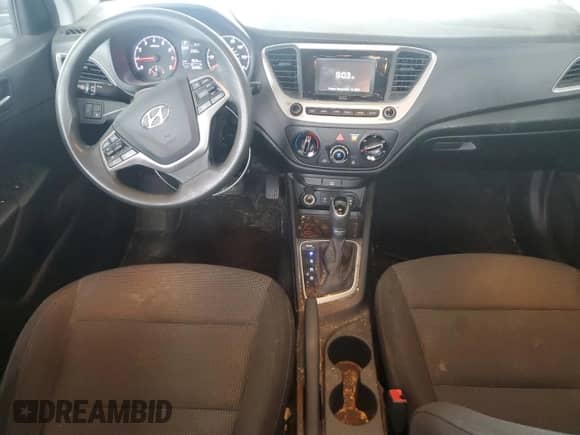 2019 Hyundai Accent SE z VIN 3KPC24A36KE066845, wystawiony jako Copart lot #71423504 z przebiegiem 186 958 mil mil oraz Szkoda całkowita • Salvage title. Historia ofert i sprzedaży dostępna na DreamBid. Obrazek 8.