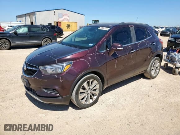 ✅ 2017 Buick Encore Preferred • VIN: KL4CJASB9HB189403 • Лот: 57882825. Опубликован ранее на Copart с пробегом 93 667 миль. Бесплатный доступ к архиву аукционных продаж из США и подробный отчёт об истории автомобиля на DreamBid. Изображение 1.