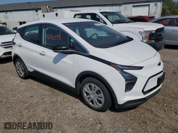 ✅ 2023 Chevrolet Bolt EV 1LT • VIN: 1GBJF1R03P4150591 • Lot: 71690115. Wystawiony na Copart z przebiegiem 21 934 mil. Bezpłatny archiwum sprzedaży aukcyjnych z USA i szczegółowy raport historii pojazdu na DreamBid. Zdjęcie 4.