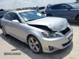 ✅ 2012 Lexus IS 250 • VIN: JTHBF5C22C5181609 • Lot: 42906192. Listed on IAAI with 184,968 mi. Free auction sales archive from the USA and detailed vehicle history report at DreamBid. Image 1.