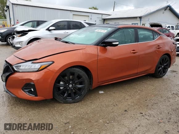 ✅ 2022 Nissan Maxima SR • VIN: 1N4AA6EV2NC507096 • Lot: 55418775. Listed on Copart with 18,190 mi. Free auction sales archive from the USA and detailed vehicle history report at DreamBid. Image 1.