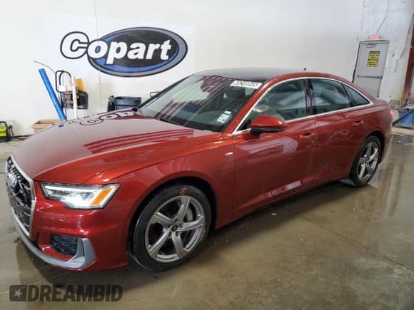 ✅ 2024 Audi A6 Premium Plus • VIN: WAUL2BF27RN007973 • Lot: 65246845. Wystawiony na Copart z przebiegiem 33 215 mil. Bezpłatny archiwum sprzedaży aukcyjnych z USA i szczegółowy raport historii pojazdu na DreamBid. Zdjęcie 1.