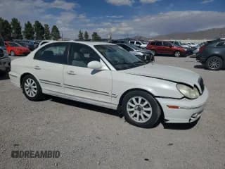 ✅ 2003 Hyundai Sonata GLS • VIN: KMHWF35H53A875187 • Lot: 56355275. Listed on Copart with 203,175 mi. Free auction sales archive from the USA and detailed vehicle history report at DreamBid. Image 4.