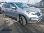 ✅ 2019 Honda Pilot EX-L • VIN: 5FNYF6H58KB092631 • Lot: 43802060. Listed on IAAI with 45,806 mi. Free auction sales archive from the USA and detailed vehicle history report at DreamBid. Image 1.