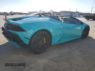 ✅ 2020 Lamborghini Huracan • VIN: ZHWUT4ZF5LLA14612 • Лот: 81478114. Опубликован ранее на Copart с пробегом 14 832 миль. Бесплатный доступ к архиву аукционных продаж из США и подробный отчёт об истории автомобиля на DreamBid. Изображение 3.