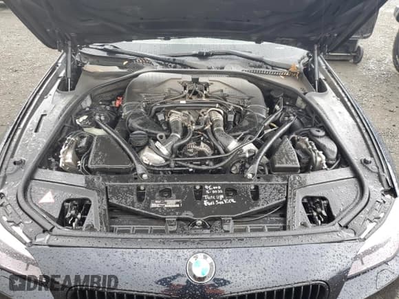 ✅ 2014 BMW 5 Series 550i xDrive • VIN: WBAKP9C55ED692348 • Lot: 71920275. Listed on Copart with 130,700 mi. Free auction sales archive from the USA and detailed vehicle history report at DreamBid. Image 11.