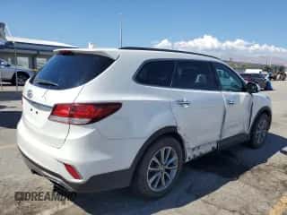 2017 Hyundai Santa Fe SE z VIN KM8SM4HF0HU167908, wystawiony jako Copart lot #83989185 z przebiegiem 73 036 mil mil oraz Szkoda całkowita • Salvage title. Historia ofert i sprzedaży dostępna na DreamBid. Obrazek 3.