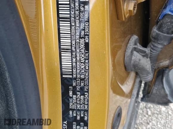 2024 Dodge Hornet GT z VIN ZACNDFAN5R3A09086, wystawiony jako Copart lot #54934405 z przebiegiem 22 296 mil mil oraz Czysty tytuł • Clean title. Historia ofert i sprzedaży dostępna na DreamBid. Obrazek 13.