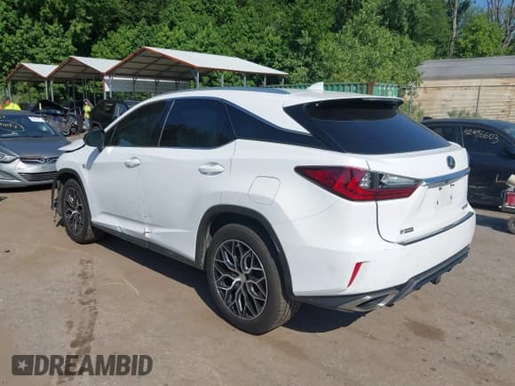 ✅ 2017 Lexus RX 350 • VIN: 2T2BZMCA8HC091770 • Lot: 42585022. Listed on IAAI with 129,701 mi. Free auction sales archive from the USA and detailed vehicle history report at DreamBid. Image 3.