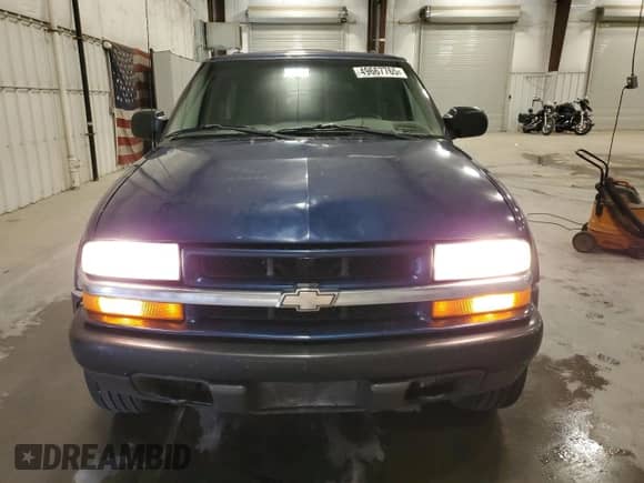 1999 Chevrolet Blazer LS z VIN 1GNCT18W9XK157387, wystawiony jako Copart lot #49667765 z przebiegiem 182 411 mil mil oraz Szkoda całkowita • Salvage title. Historia ofert i sprzedaży dostępna na DreamBid. Obrazek 5.
