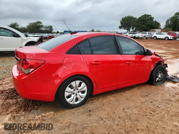 ✅ 2015 Chevrolet Cruze LS • VIN: 1G1PA5SH7F7223477 • Lot: 85753725. Listed on Copart with 149,039 mi. Free auction sales archive from the USA and detailed vehicle history report at DreamBid. Image 3.