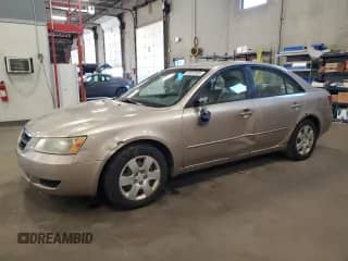 2008 Hyundai Sonata GLS with VIN 5NPET46C98H353406, listed as a Copart auction lot 81697305 with 244,210 mi miles and Salvage title. Bid and sale history available at DreamBid. Image 1.