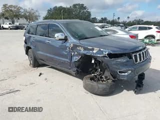 ✅ 2021 Jeep Grand Cherokee Limited • VIN: 1C4RJEBG8MC511987 • Лот: 41143524. Опубликован ранее на IAAI с пробегом 63 410 миль. Бесплатный доступ к архиву аукционных продаж из США и подробный отчёт об истории автомобиля на DreamBid. Изображение 1.