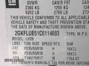 ✅ 2012 GMC Terrain SLT-1 • VIN: 2GKFLUE51C6114683 • Lot: 43610837. Wystawiony na IAAI z przebiegiem 129 443 mil. Bezpłatny archiwum sprzedaży aukcyjnych z USA i szczegółowy raport historii pojazdu na DreamBid. Zdjęcie 9.