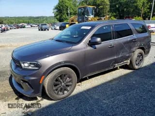 ✅ 2021 Dodge Durango Pursuit • VIN: 1C4SDJFT1MC763590 • Lot: 61224935. Wystawiony na Copart z przebiegiem 45 817 mil. Bezpłatny archiwum sprzedaży aukcyjnych z USA i szczegółowy raport historii pojazdu na DreamBid. Zdjęcie 1.
