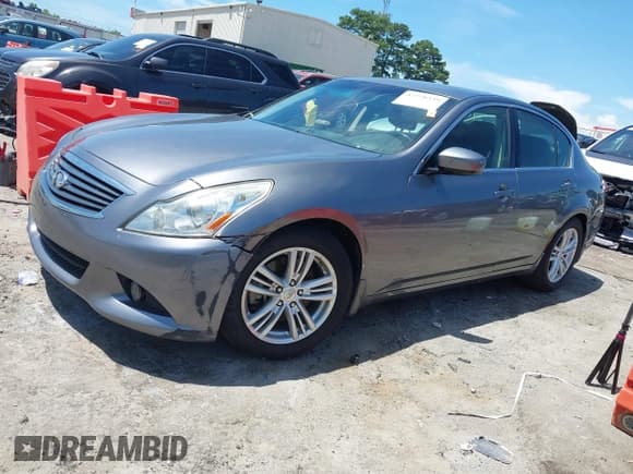 ✅ 2012 Infiniti G25 Journey • VIN: JN1DV6AP7CM811991 • Lot: 42728539. Listed on IAAI with 182,730 mi. Free auction sales archive from the USA and detailed vehicle history report at DreamBid. Image 22.