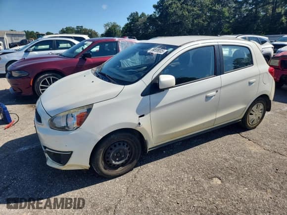 ✅ 2018 Mitsubishi Mirage ES • VIN: ML32A3HJ2JH012094 • Лот: 68838005. Опубликован ранее на Copart с пробегом 75 766 миль. Бесплатный доступ к архиву аукционных продаж из США и подробный отчёт об истории автомобиля на DreamBid. Изображение 1.