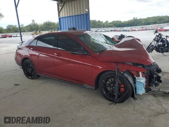 ✅ 2024 Hyundai Elantra • VIN: KMHLW4DK1RU019950 • Lot: 67945934. Listed on Copart with 3,878 mi miles. Access the free auction sales archive from the USA and view a detailed vehicle history report at DreamBid. Image 4.