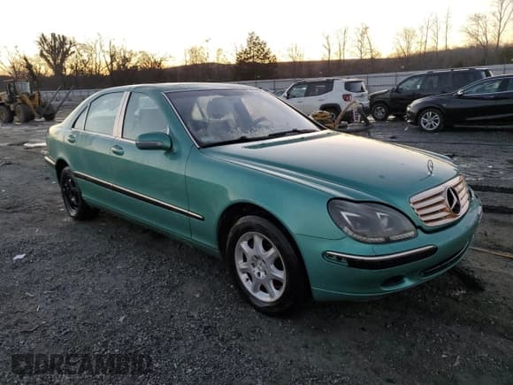 ✅ 2001 Mercedes-Benz S 320/430/500 • VIN: WDBNG70J51A156970 • Lot: 88227025. Wystawiony na Copart z przebiegiem 196 797 mil. Bezpłatny archiwum sprzedaży aukcyjnych z USA i szczegółowy raport historii pojazdu na DreamBid. Zdjęcie 4.