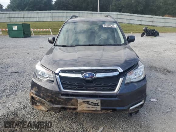 2018 Subaru Forester Limited with VIN JF2SJAJC1JH504548, listed as a Copart auction lot 80886645 with 54,966 mi miles and Salvage title. Bid and sale history available at DreamBid. Image 5.