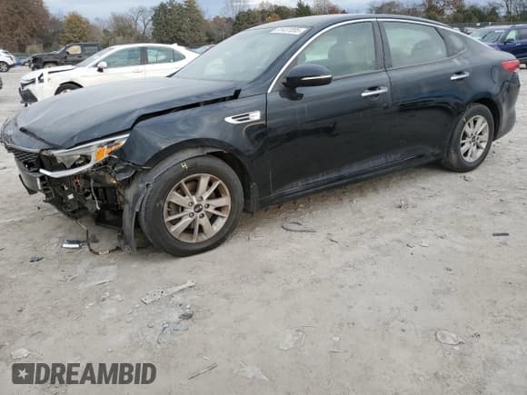 ✅ 2016 Kia Optima LX • VIN: 5XXGT4L35GG106794 • Lot: 91437095. Listed on Copart with 118,464 mi. Free auction sales archive from the USA and detailed vehicle history report at DreamBid. Image 1.