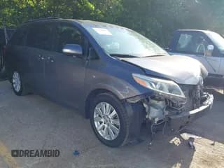 ✅ 2015 Toyota Sienna Limited • VIN: 5TDDK3DC4FS097503 • Lot: 42539623. Listed on IAAI with 139,440 mi. Free auction sales archive from the USA and detailed vehicle history report at DreamBid. Image 1.