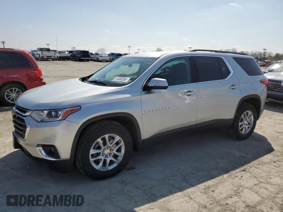 ✅ 2021 Chevrolet Traverse LT Cloth • VIN: 1GNEVMKW7MJ145219 • Lot: 51506295. Wystawiony na Copart z przebiegiem 122 864 mil. Bezpłatny archiwum sprzedaży aukcyjnych z USA i szczegółowy raport historii pojazdu na DreamBid. Zdjęcie 1.