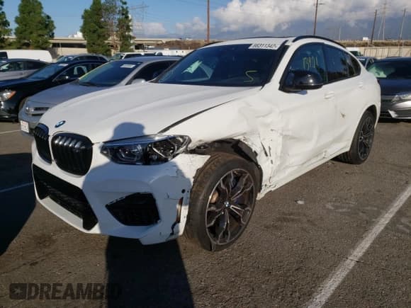✅ 2021 BMW X4 M • VIN: 5YMUJ0C01M9F44884 • Lot: 66311342. Listed on Copart with 13,901 mi. Free auction sales archive from the USA and detailed vehicle history report at DreamBid. Image 2.