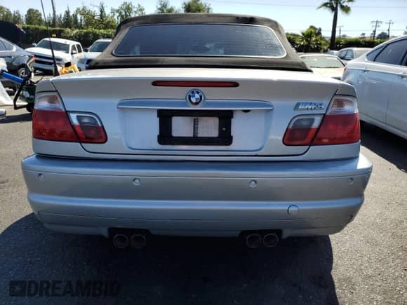 2003 BMW 3 Series M3 с VIN WBSBR93473PK01433, выставлен на аукционе Copart как лот 64591585 с пробегом 128 341 миль миль и Списание • Salvage title. История ставок и продаж доступна на DreamBid. Изображение 6.