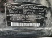 ✅ 2013 Hyundai Sonata SE • VIN: 5NPEC4AC2DH724102 • Lot: 90995505. Listed on Copart with 157,109 mi. Free auction sales archive from the USA and detailed vehicle history report at DreamBid. Image 12.