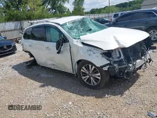 ✅ 2018 Nissan Pathfinder SL • VIN: 5N1DR2MM5JC613405 • Lot: 42971314. Listed on IAAI with 65,079 mi. Free auction sales archive from the USA and detailed vehicle history report at DreamBid. Image 1.