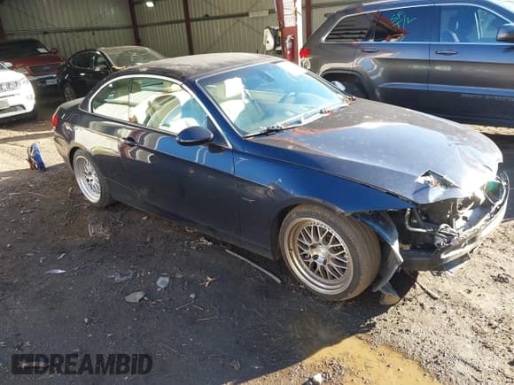 ✅ 2007 BMW 3 Series 335i • VIN: WBAWL73517PX47946 • Lot: 43756882. Listed on IAAI with 164,839 mi. Free auction sales archive from the USA and detailed vehicle history report at DreamBid. Image 1.