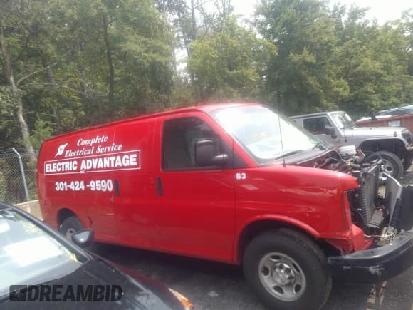 ✅ 2015 Chevrolet Express Cargo • VIN: 1GCWGFCG0F1144488 • Lot: 37069299. Listed on IAAI with Not provided. Free auction sales archive from the USA and detailed vehicle history report at DreamBid. Image 13.
