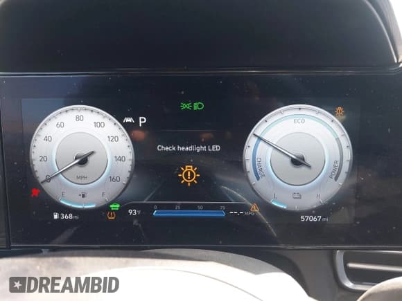 ✅ 2023 Hyundai Elantra Limited • VIN: KMHLN4AJ1PU050871 • Lot: 43170095. Listed on IAAI with 57,067 mi. Free auction sales archive from the USA and detailed vehicle history report at DreamBid. Image 7.