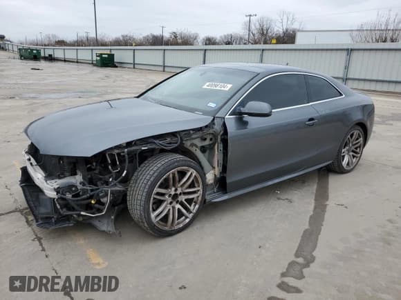 ✅ 2016 Audi S5 Premium Plus • VIN: WAUC4AFR2GA014108 • Lot: 40098104. Listed on Copart with 120,419 mi. Free auction sales archive from the USA and detailed vehicle history report at DreamBid. Image 1.