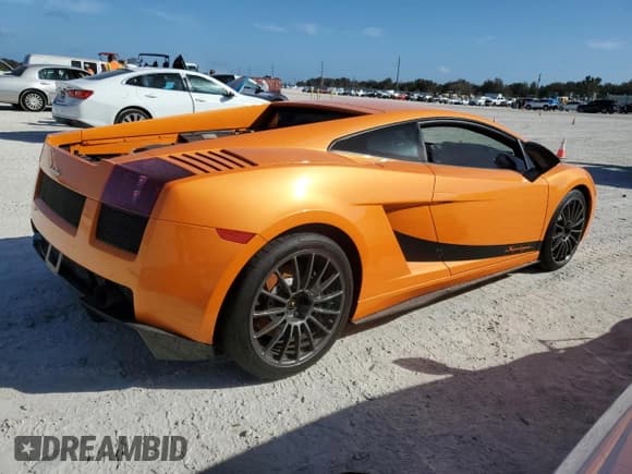 ✅ 2008 Lamborghini Gallardo • VIN: ZHWGU43T78LA07001 • Lot: 75648814. Listed on Copart with Not provided. Free auction sales archive from the USA and detailed vehicle history report at DreamBid. Image 3.
