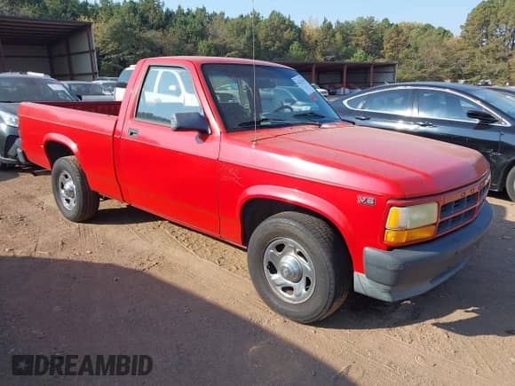 1994 Dodge Dakota with VIN 1B7FL26X5RW131503, listed as a IAAI auction lot 43233339 with 158,704 mi miles and . Bid and sale history available at DreamBid. Image 1.