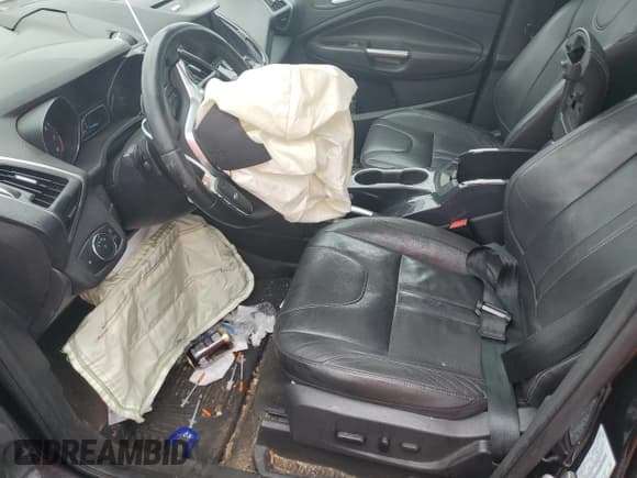 ✅ 2013 Ford Escape Titanium • VIN: 1FMCU9J97DUA33770 • Lot: 55510465. Listed on Copart with Not provided. Free auction sales archive from the USA and detailed vehicle history report at DreamBid. Image 7.