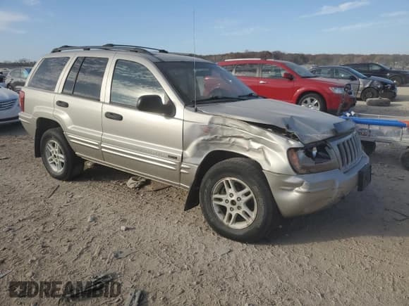 ✅ 2004 Jeep Grand Cherokee Laredo • VIN: 1J4GW48N34C240386 • Lot: 91720365. Wystawiony na Copart z przebiegiem 195 102 mil. Bezpłatny archiwum sprzedaży aukcyjnych z USA i szczegółowy raport historii pojazdu na DreamBid. Zdjęcie 4.