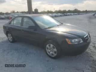 2008 Hyundai Sonata GLS with VIN 5NPET46C78H392902, listed as a Copart auction lot 80819535 with 257,720 mi miles and Salvage title. Bid and sale history available at DreamBid. Image 4.