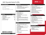 ✅ 2021 Hyundai Santa Fe SEL • VIN: 5NMS2DAJ8MH350533 • Lot: 54336884. Wystawiony na Copart z przebiegiem 43 788 mil. Bezpłatny archiwum sprzedaży aukcyjnych z USA i szczegółowy raport historii pojazdu na DreamBid. Zdjęcie 13.