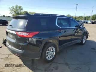 2021 Chevrolet Traverse LT Cloth с VIN 1GNERGKW6MJ247150, выставлен на аукционе Copart как лот 71861235 с пробегом 67 764 миль миль и Чистый • Clean title. История ставок и продаж доступна на DreamBid. Изображение 3.