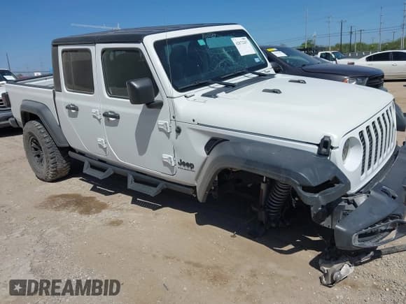 ✅ 2023 Jeep Gladiator Sport S • VIN: 1C6HJTAG1PL542530 • Лот: 42872207. Опубликован ранее на IAAI с пробегом 44 323 миль. Бесплатный доступ к архиву аукционных продаж из США и подробный отчёт об истории автомобиля на DreamBid. Изображение 1.