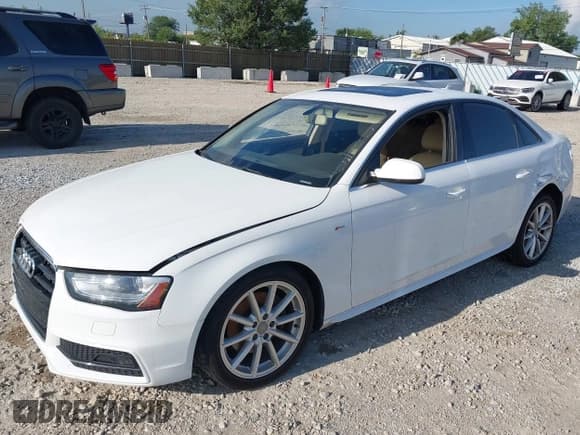 ✅ 2016 Audi A4 Premium • VIN: WAUBFAFL0GN009676 • Lot: 43052829. Listed on IAAI with 107,841 mi. Free auction sales archive from the USA and detailed vehicle history report at DreamBid. Image 2.
